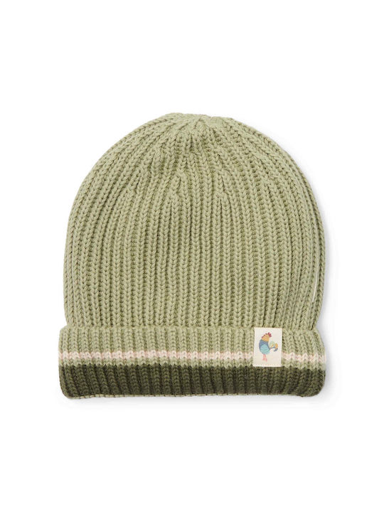 Kinder Beanie Gestrickt Grün