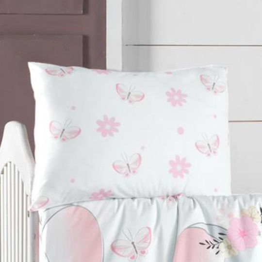 Beauty Home Elektrische Gitarren Βρεφικές Μαξιλαροθήκες Ροζ 35x45εκ