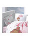 Beauty Home Сет от детски калъфки за възглавница от 100% памук Розов 35x45см.