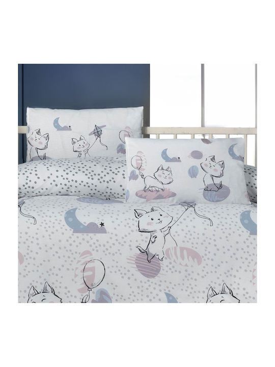 Beauty Home Set de fețe de pernă pentru bebeluși din 100% bumbac 35x45cm