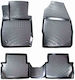 Стелки за кола 3D гумени TPE Ford Puma 19+ 4 части черни Car-11352