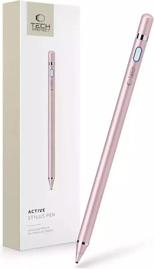 Tech-Protect Active Ψηφιακή Γραφίδα Αφής σε Ροζ χρώμα