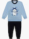 Minerva Kids' Pajamas Winter Blue Snowman