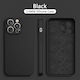 Leewello Back Cover Σιλικόνης 2mm Μαύρο (IP12 (...