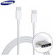 Samsung USB 2.0 Cable USB-C male - USB-C 25W White 1m (EP-DN970BWE) Bulk