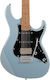 Cort Elektrische Gitarre Stratocaster mit HSS Tonabnehmerkonfiguration Rot