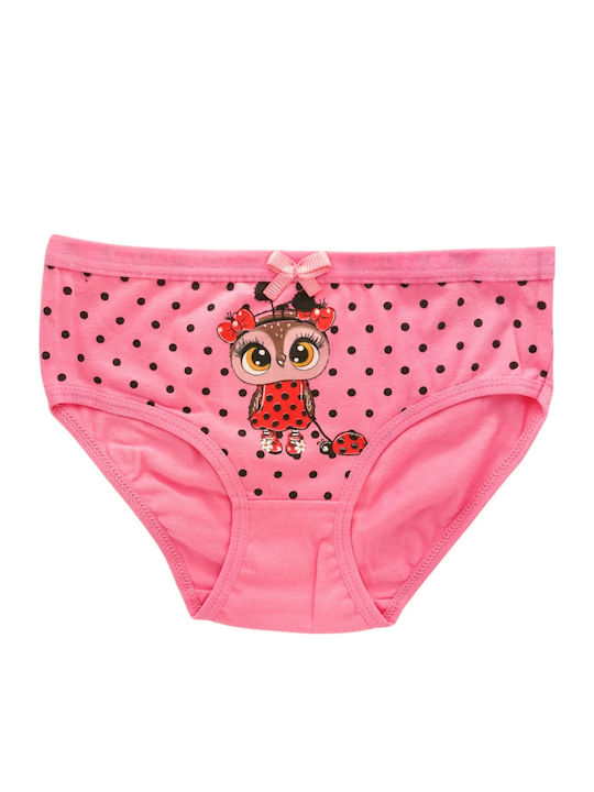 Biyo Fuchsia Owl Детски гащички Fuchsia