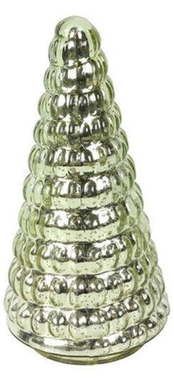 Decorațiune de Crăciun Ceramic Braduleț 20cm. Auriu