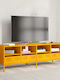 TV-Ständer Metall Senffarbe M135xP39xH43.5cm