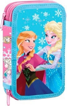 Frozen Учебен Несесер Пълен Сини