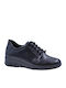 Women's Synthetic Leather Oxford Shoes Black