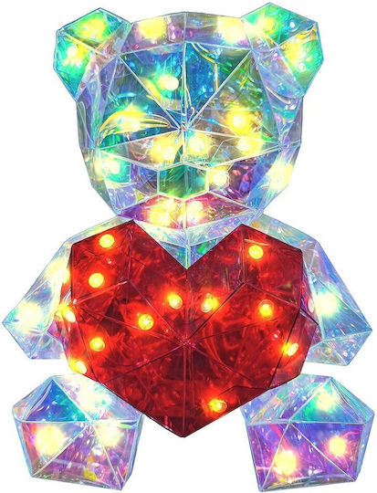 Beleuchtet Weihnachtliche Figur Bär