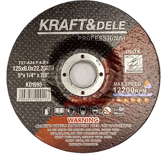 Kraft & Dele Schneidscheibe Metall 125mm