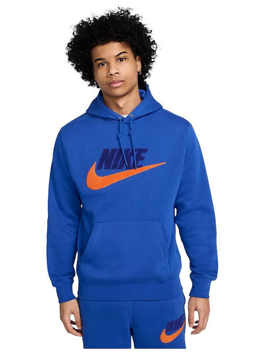 Nike Club Sweatshirt mit Kapuze Blau
