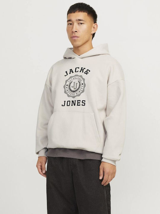 Jack & Jones Sweatshirt with Hood Moonbeam