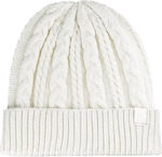 4F Beanie Γυναικείος Σκούφος Πλεκτός σε Λευκό χ...