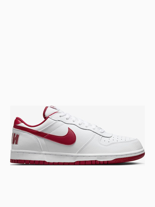 Big Low Ανδρικά Sneakers Λευκό Δέρμα