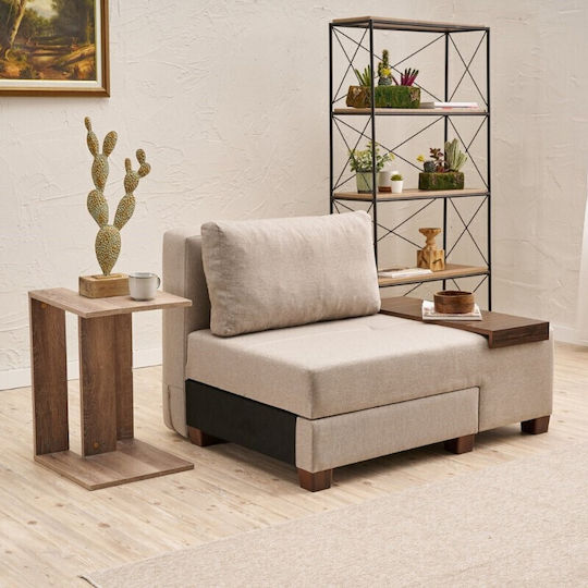 Πολυθρόνα Perenna 116x93x83cm Κρεμ Πολυθρόνα Perenna 116x93x83cm Κρεμ