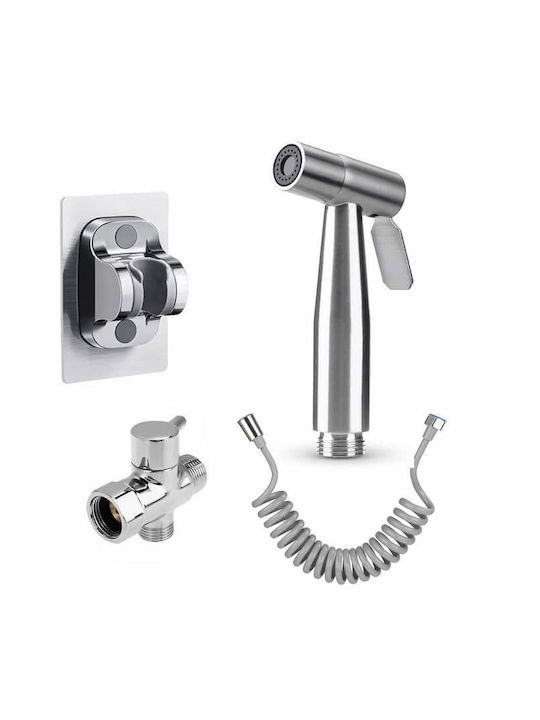 Επιτοίχιο Σετ Μπιντέ Inox