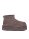 Classic Mini Dipper Ghete Dama De Piele Thundercloud