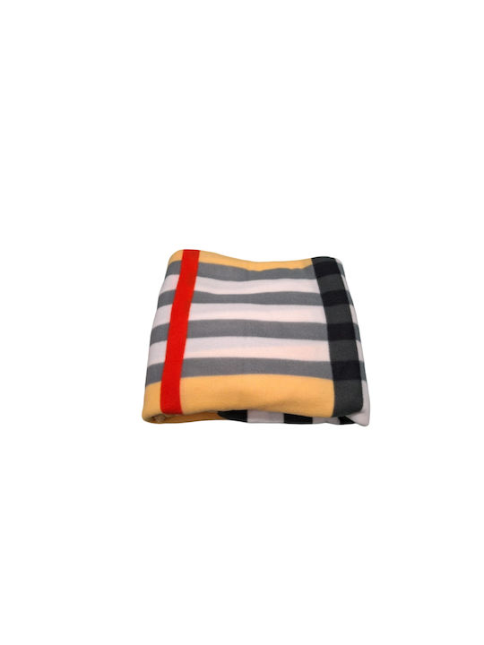 Marwa M-207 Fleece Blanket Super King 220x240cm Multicolour