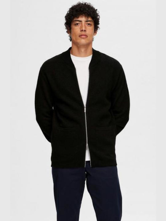 Selected Men's Cardigan Black