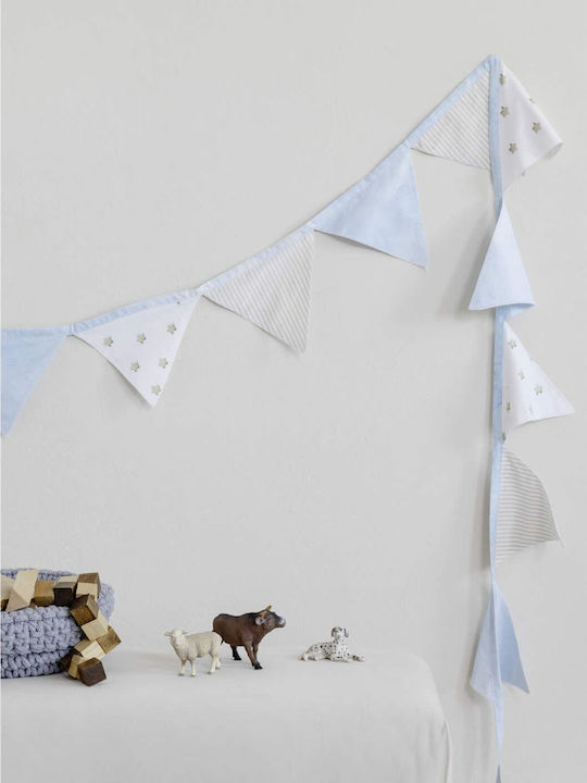 Nima Kids Decorative Garland Blue 240x15cm