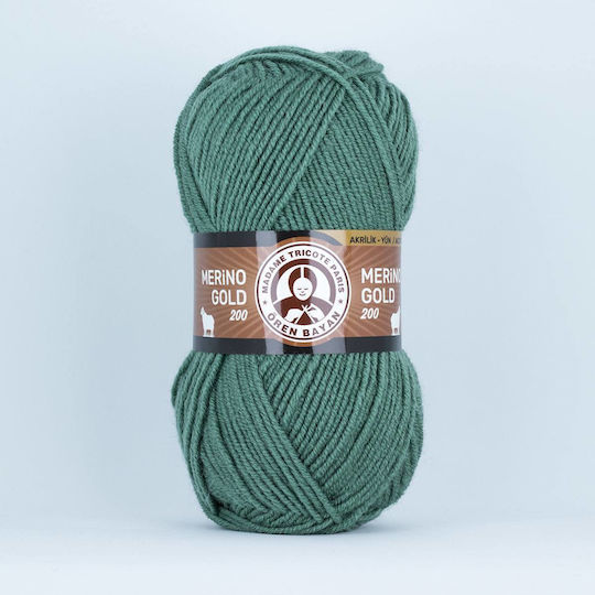 Madame Tricote Paris Fir de tricotat Auriu 200m 100gr