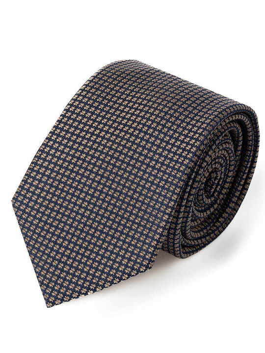 The Bostonians Dobby Men's Tie Printed in Beige...
