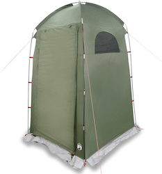 vidaXL Къмпинг Сцена Тоалетна Зелена 150x150x230см