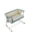 Jane Wiege Baby Side Iii mit Matratze und Rädern Botanic