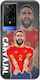 Euro 2024 Dani Carvajal Tcl 50 5g Black TPU Black Silicone