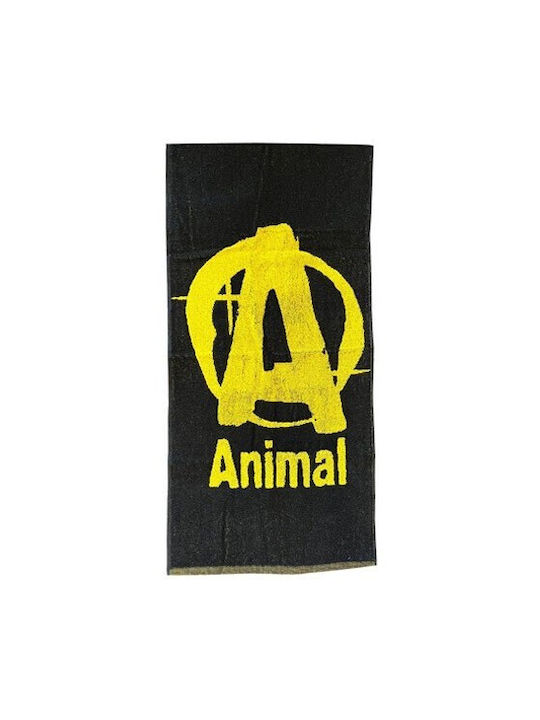 Black Gym Towel 100x50cm