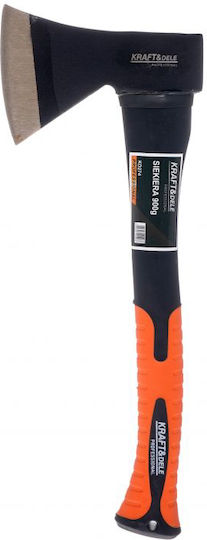 Kraft & Dele KD274 Τσεκούρι Μήκους 38cm και Βάρους 900gr με Λαβή Fiberglass