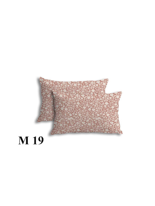 Marwa M-19 Set Față de Pernă cu plic de acoperire M-19 50x70cm.