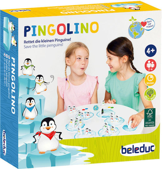 Board Game Pingolino for 2-4 Players 4+ Years Old Beleduc