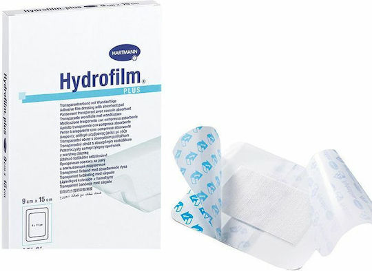 Hartmann Hydrofilm Waterproof & Sterilized Plasters 9x15cm 5pcs