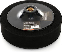 Polished Buffing Pad 150mm M14 Black 28 Kg/m³ Kd3062 Kraftdele