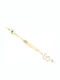 Ios Kids Bracelet ID from Gold 9K with Heart, Evil Eye & Stones
