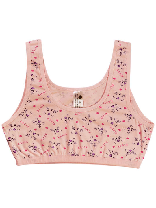 Biyo Kitty Kids' Bralette Pink