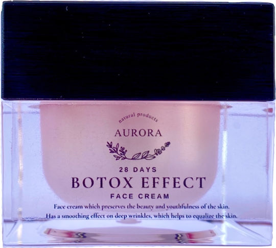 Aurora Natural Botox Effect 24ωρη Αντιγηραντική Κρέμα Προσώπου Ημέρας με Aloe Vera & Πεπτίδια 30ml