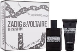 Zadig & Voltaire This Is Him! Мъжки Комплект с Eau de Toilette 2бр