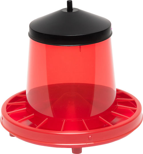 Contro Fratelli Plastic Feeder for Birds with Capacity 8kg 12.4x12.4cm.