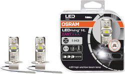 Λάμπες Led H3 Osram Ledriving Hl Easy 12volt 8watt 900lm 6500k 2 Τεμάχια Λάμπες Led H3 Osram Ledriving Hl Easy 12volt 8watt 900lm 6500k 2 Τεμάχια