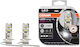 Λάμπες Led H3 Osram Ledriving Hl Easy 12volt 8watt 900lm 6500k 2 Τεμάχια