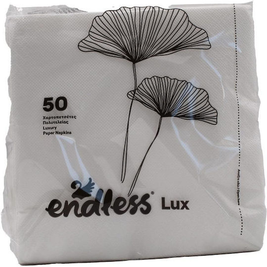 Endless Lux 24x50 Papierservietten Weiße