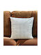 Linea Home Dekorativer Kissenbezug Ecru 45x45cm