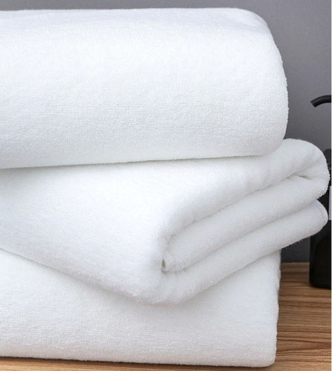 Beauty Home Crystal Hotel Towels Face 95x50cm White Weight 600gsm