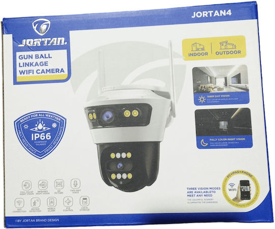 Jortan IP Surveillance Camera Waterproof with Two-Way Communication