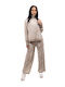 Women's Beige Set with Trousers